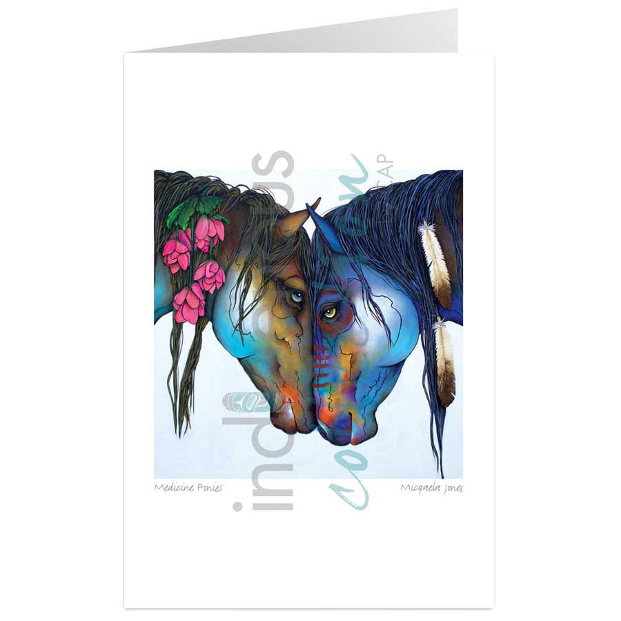 Medicine Ponies by artist Micqaela Jones