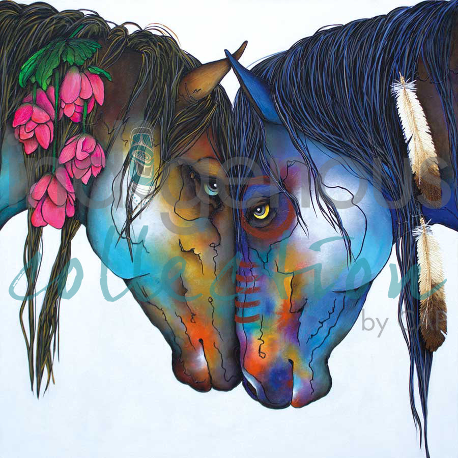Medicine Ponies by artist Micqaela Jones