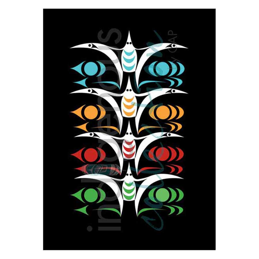 Seagulls in Flight Canvas Prints