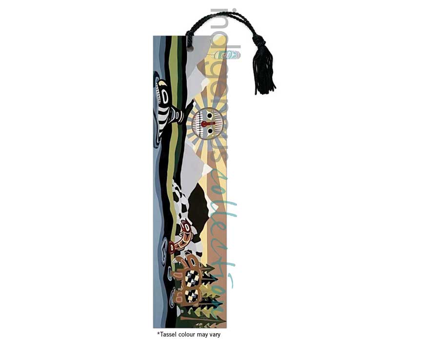 Bear, Whale and Sun Bookmark