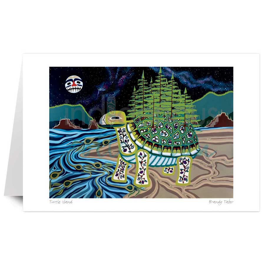 Turtle Island by artist Brandy Tabor
