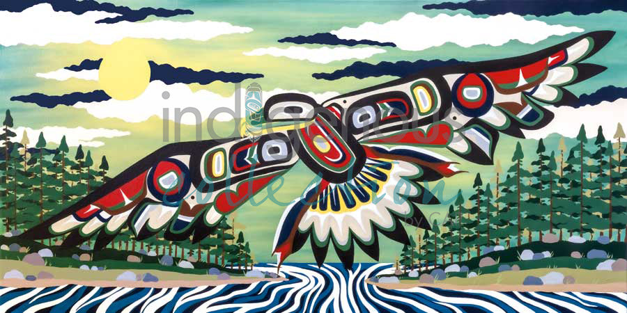 Eagle and Sun by artist Brandy Tabor