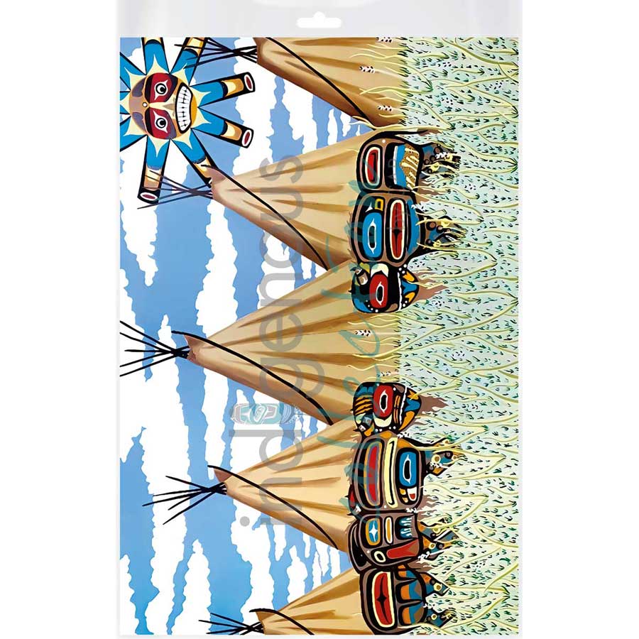 Rainbow Children by artist Brandy Tabor - Gwich'in/Inuvialuit. Indigenous Collection