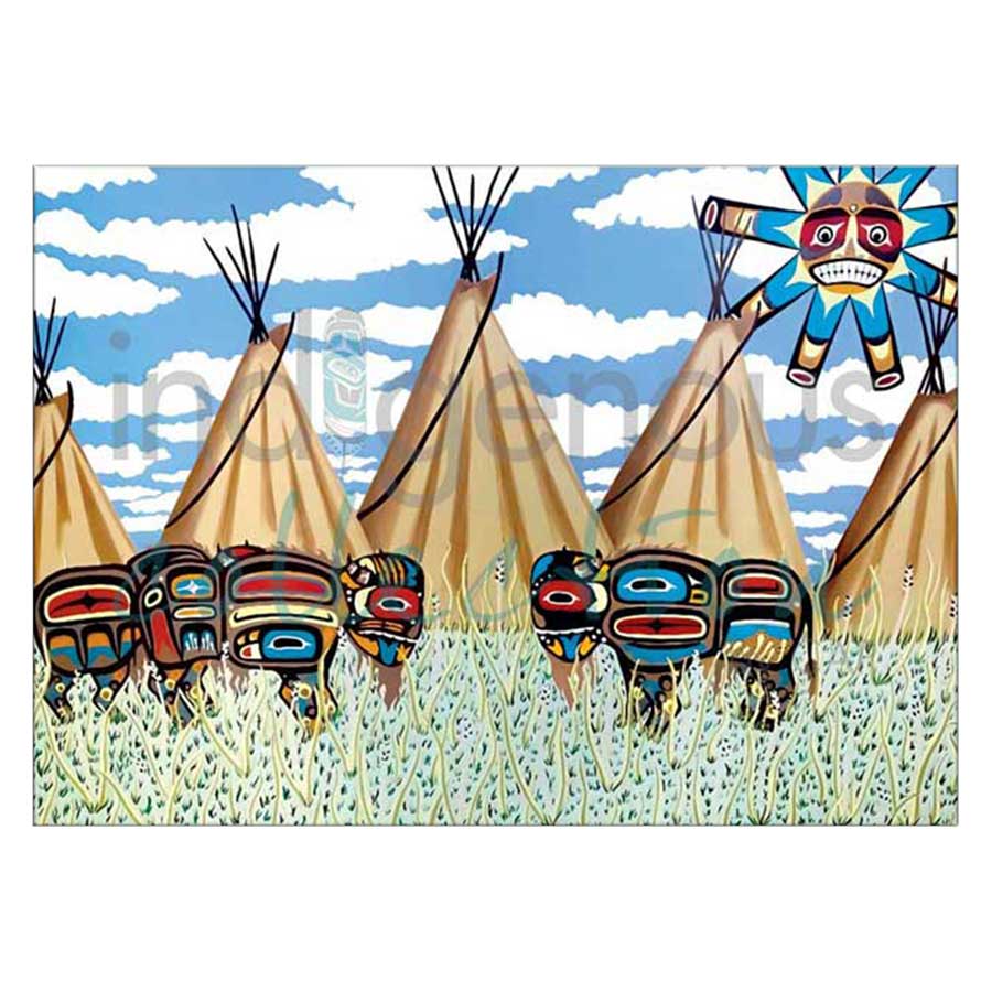 Rainbow Children Canvas Prints