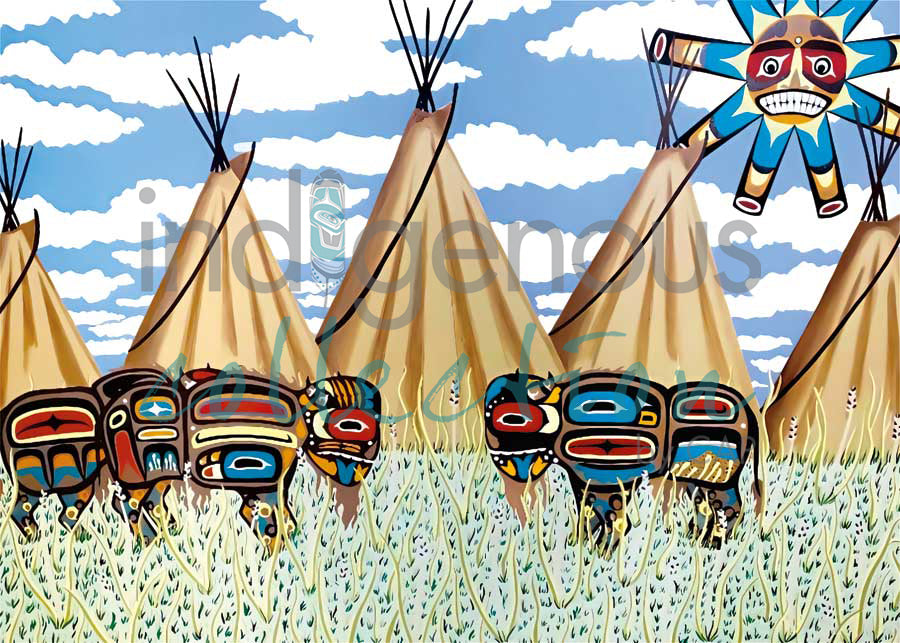 Rainbow Children by artist Brandy Tabor