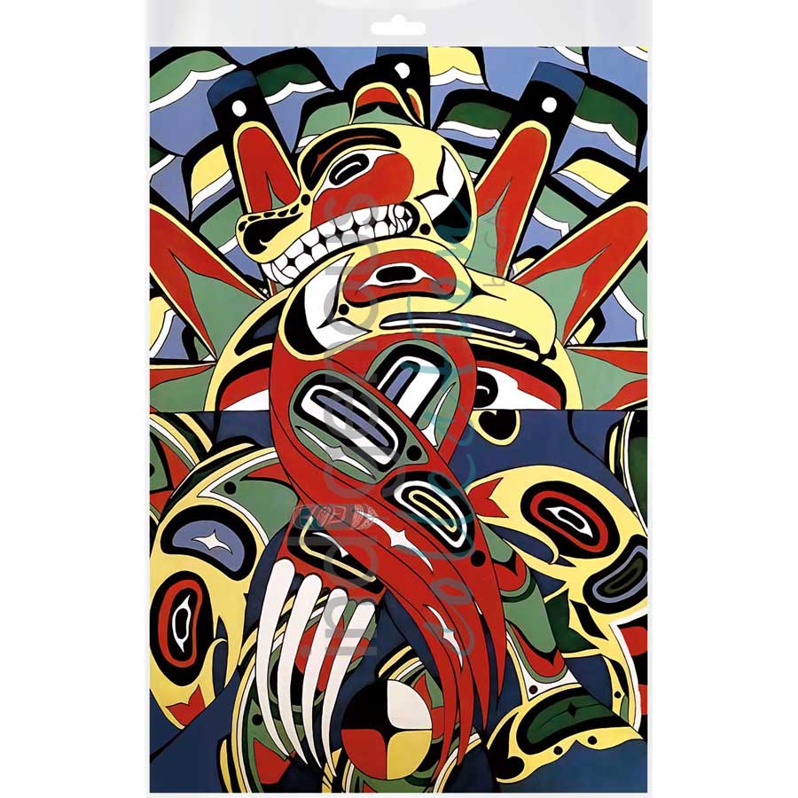 The Beginning by artist Brandy Tabor - Gwich'in/Inuvialuit. Indigenous Collection