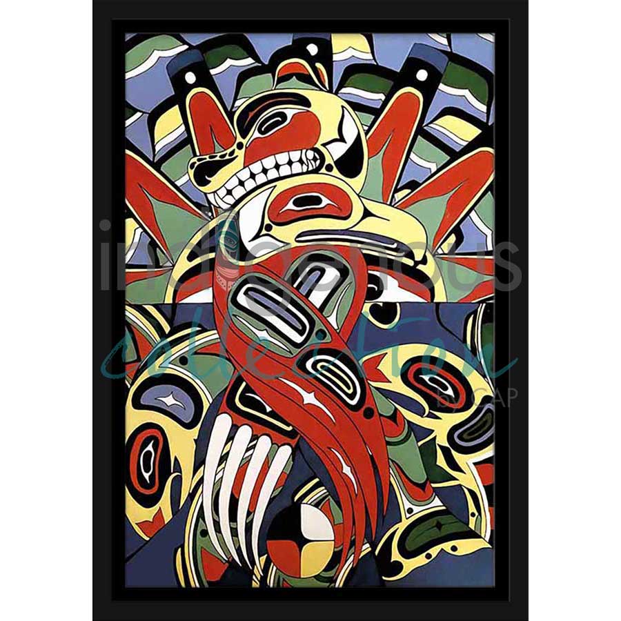 The Beginning by artist Brandy Tabor - Gwich'in/Inuvialuit. Indigenous Collection