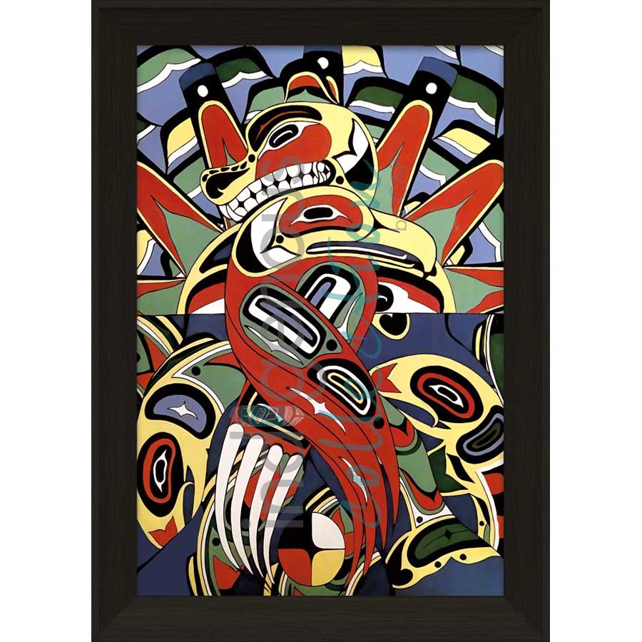 The Beginning by artist Brandy Tabor - Gwich'in/Inuvialuit. Indigenous Collection
