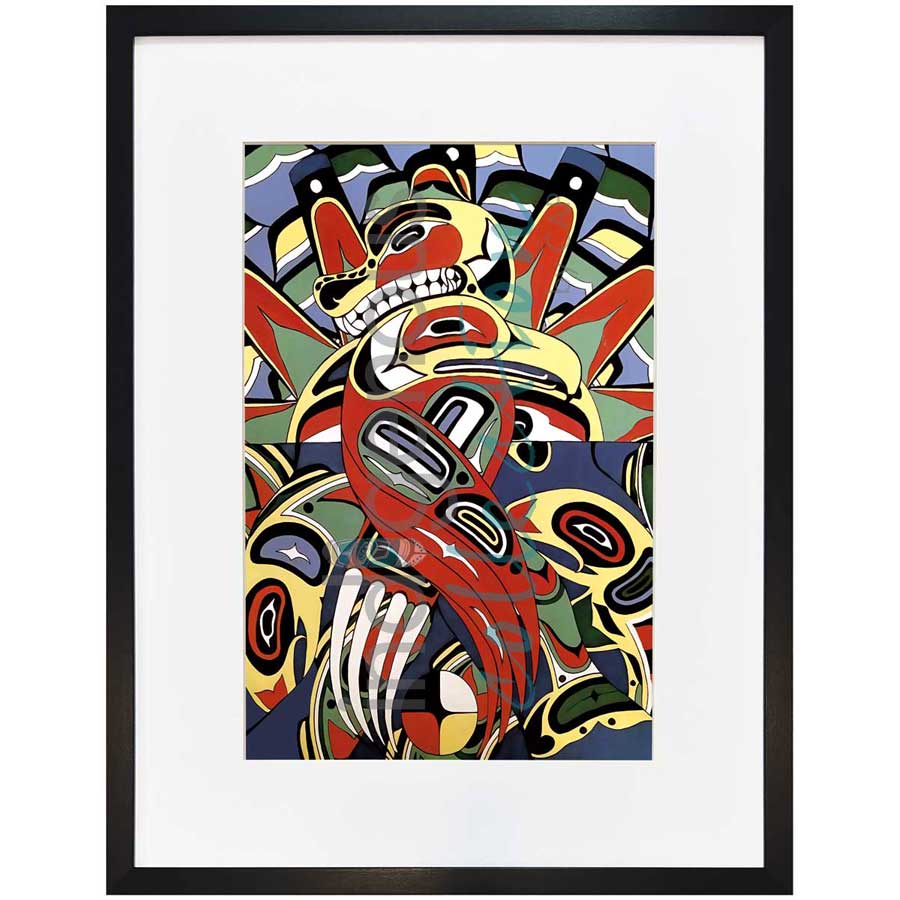 The Beginning by artist Brandy Tabor - Gwich'in/Inuvialuit. Indigenous Collection