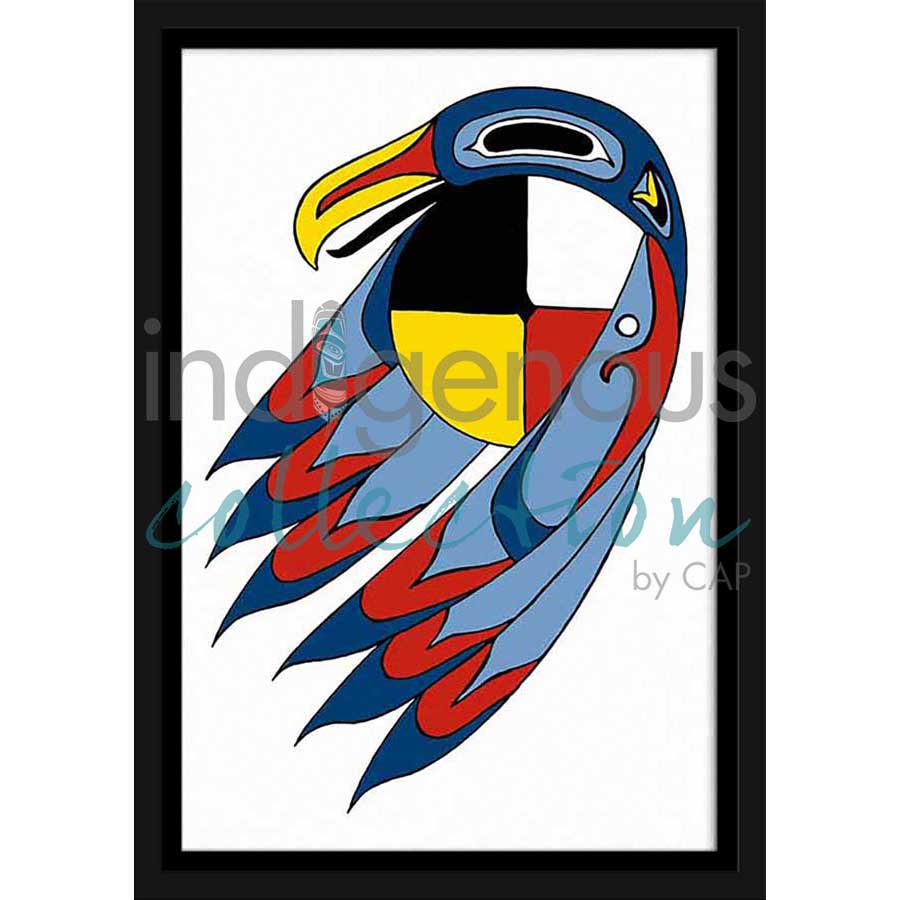 Four Directions by artist Brandy Tabor - Gwich'in/Inuvialuit. Indigenous Collection