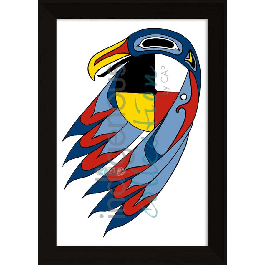 Four Directions by artist Brandy Tabor - Gwich'in/Inuvialuit. Indigenous Collection