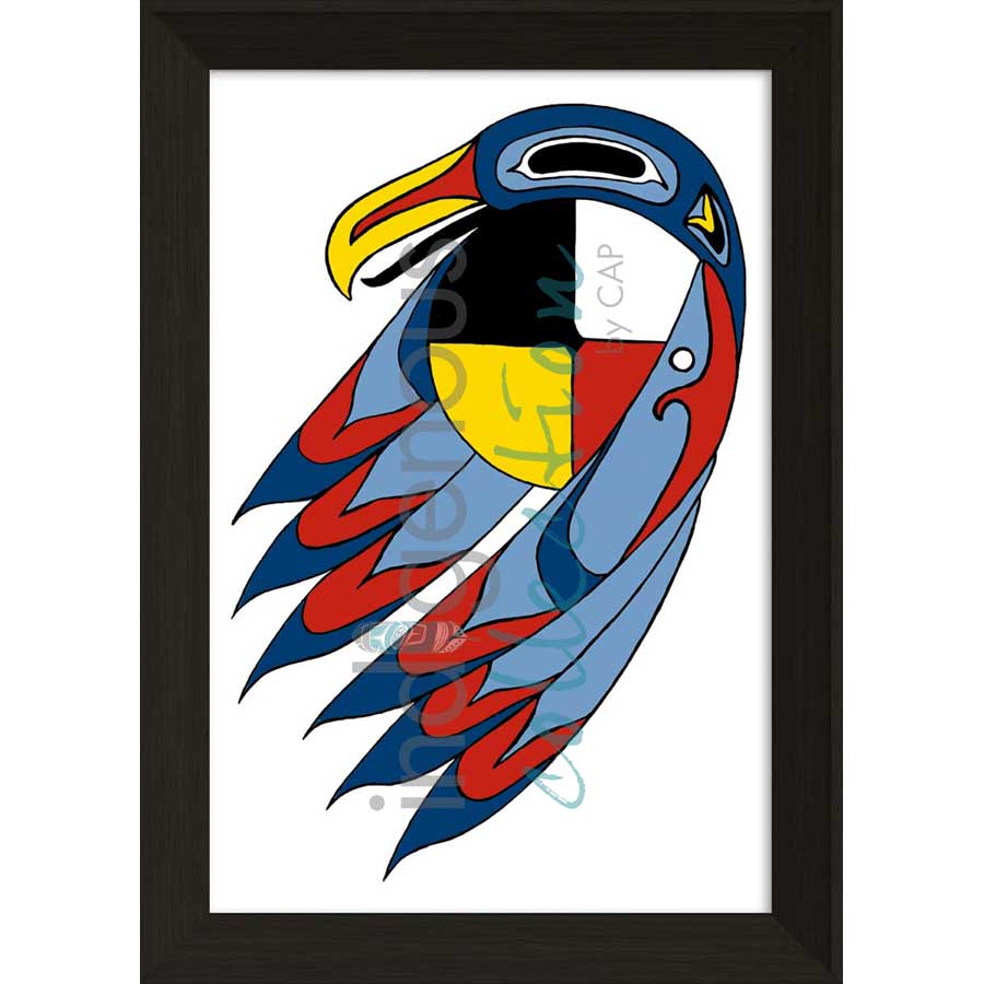 Four Directions by artist Brandy Tabor - Gwich'in/Inuvialuit. Indigenous Collection