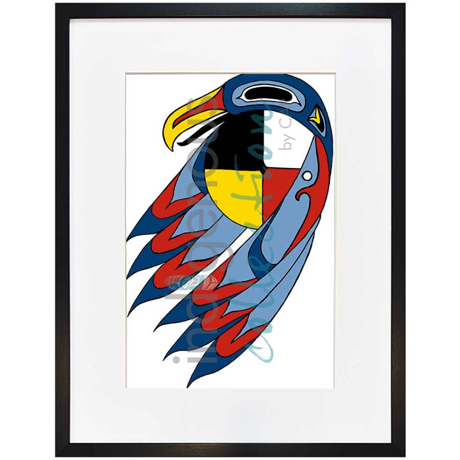 Four Directions by artist Brandy Tabor - Gwich'in/Inuvialuit. Indigenous Collection