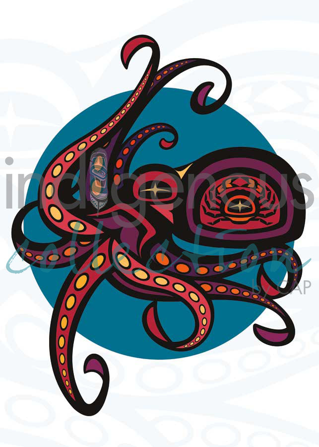 Octopus by artist Chantelle Trainor-Matties