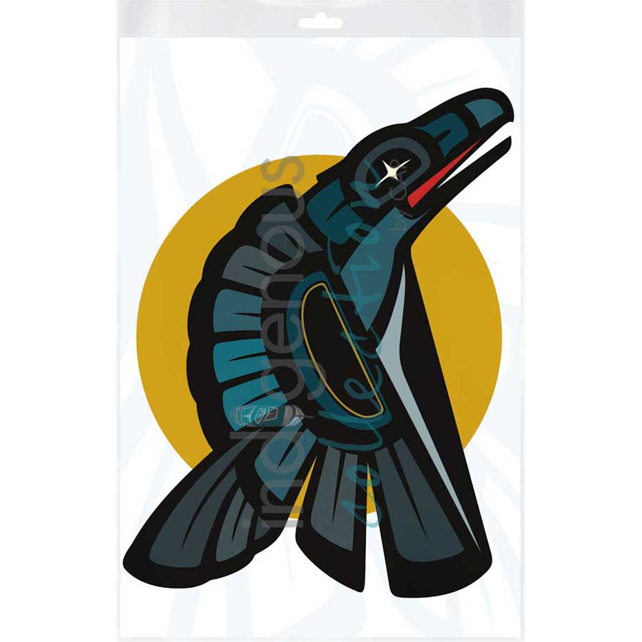 Soaring Raven by artist Chantelle Trainor-Matties - Nisga'a/Métis. Indigenous Collection