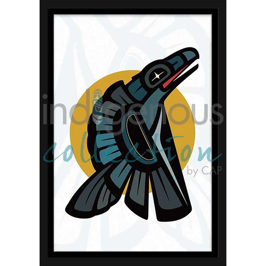 Soaring Raven by artist Chantelle Trainor-Matties - Nisga'a/Métis. Indigenous Collection