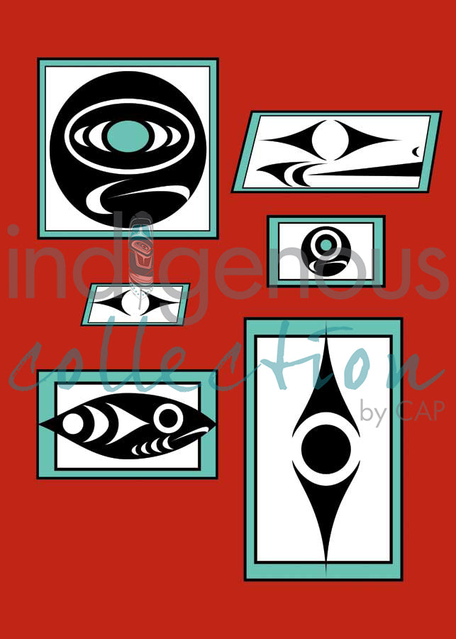 Coast Salish Mural by artist Zac George SKOKAYLEM