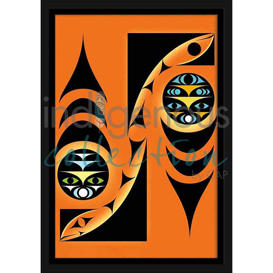 Dream Big by artist Zac George SKOKAYLEM - Tsleil-Waututh Nation. Indigenous Collection