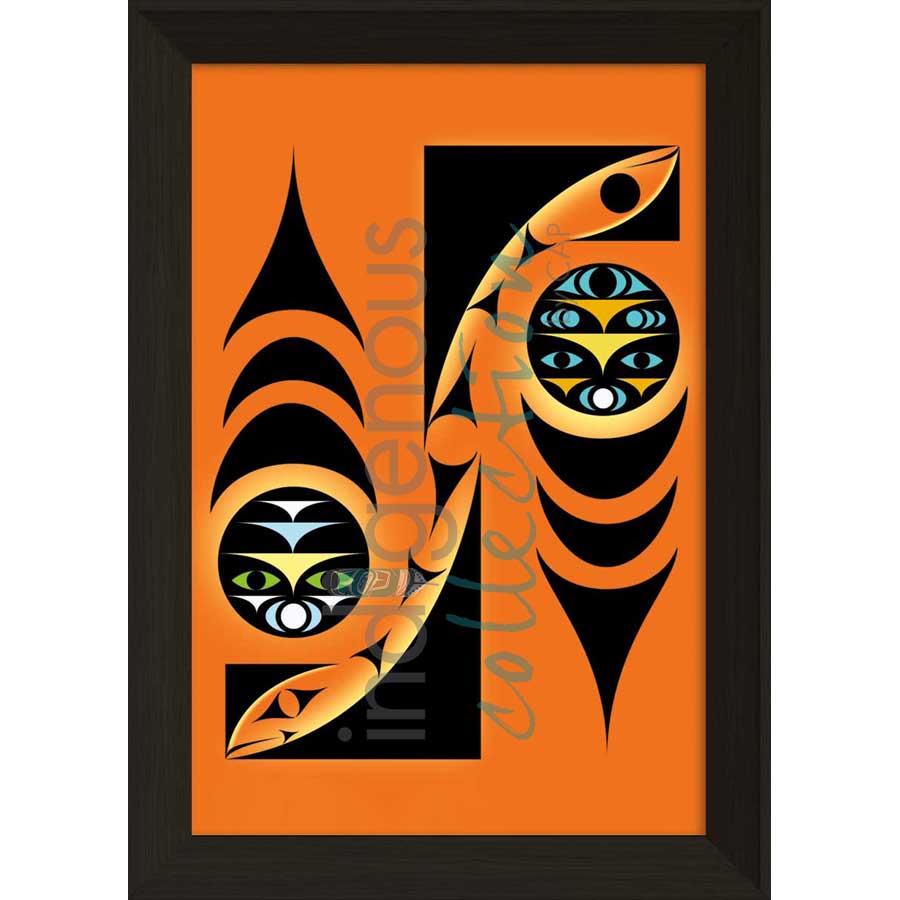 Dream Big by artist Zac George SKOKAYLEM - Tsleil-Waututh Nation. Indigenous Collection
