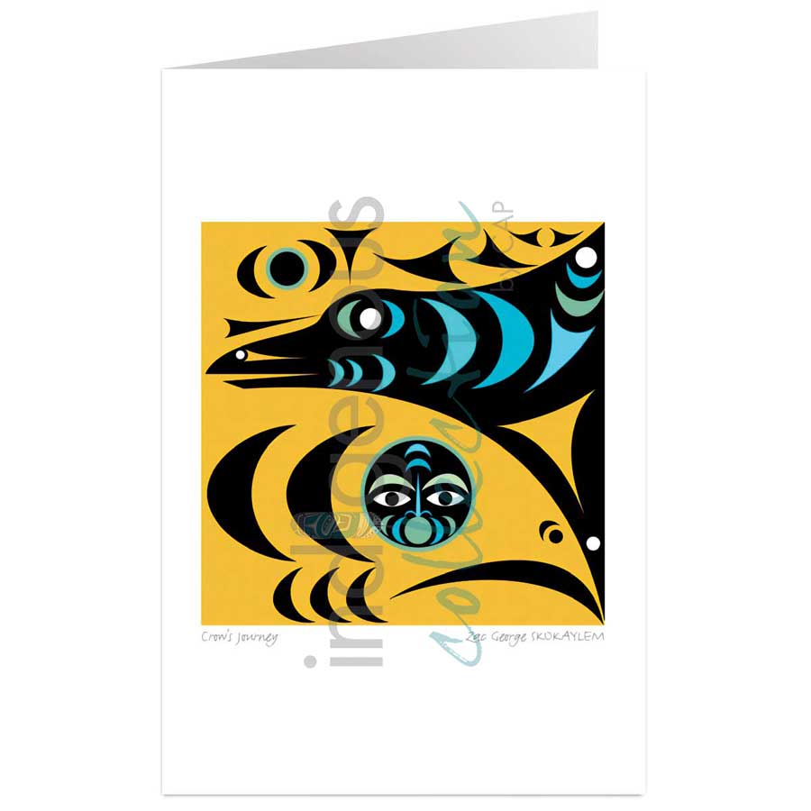 Crow's Journey by artist Zac George SKOKAYLEM