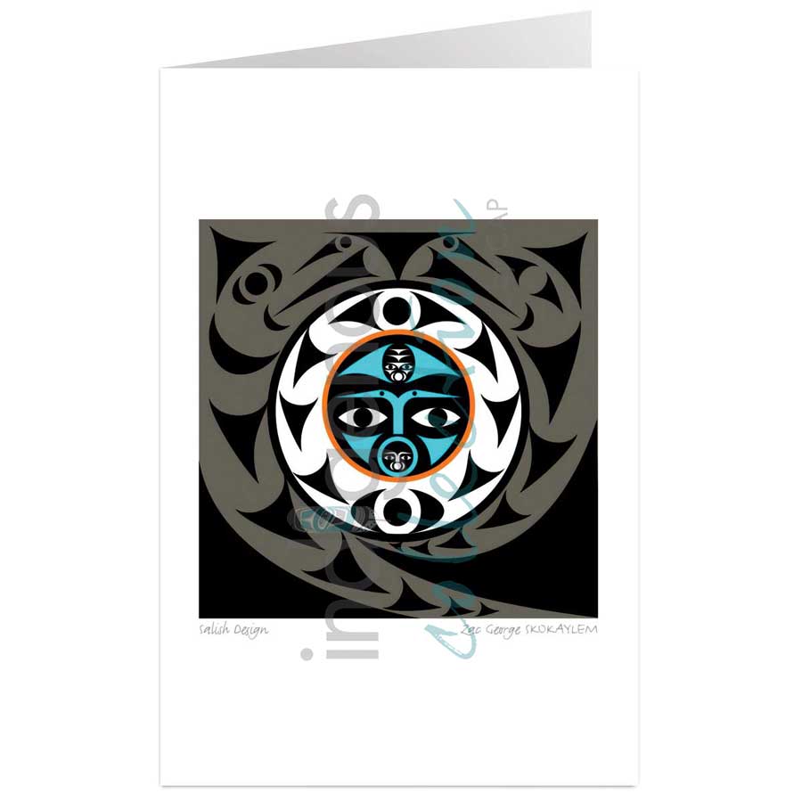 Salish Design by artist Zac George SKOKAYLEM