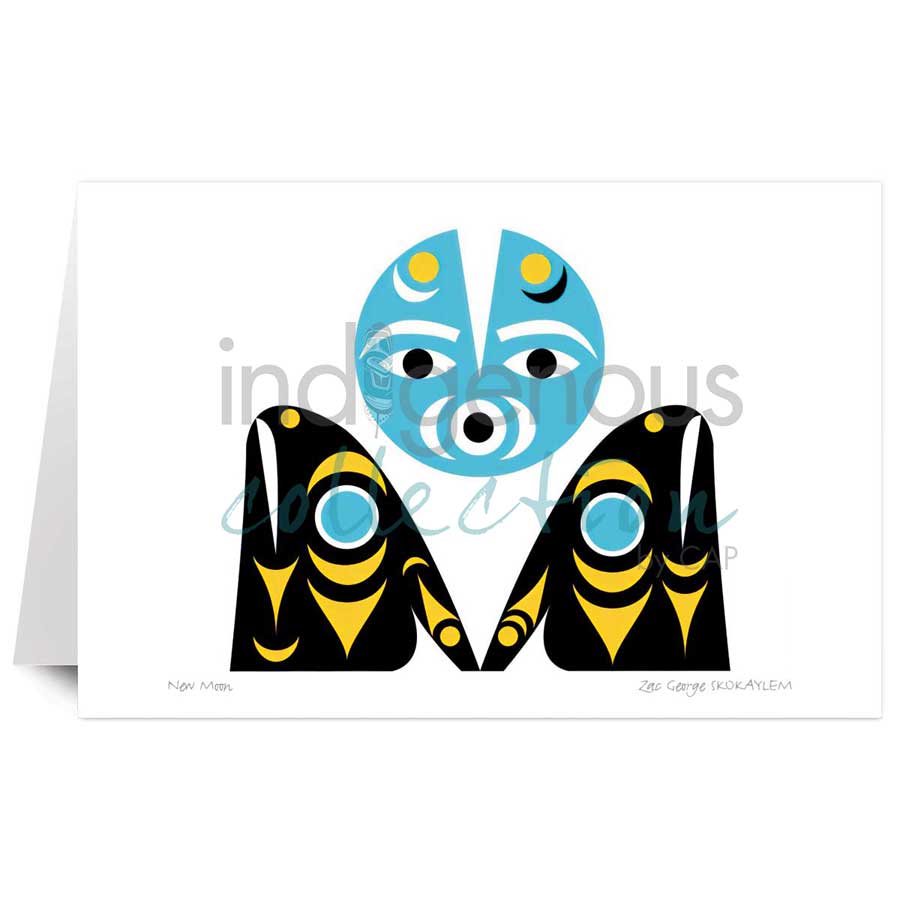 New Moon by artist Zac George SKOKAYLEM