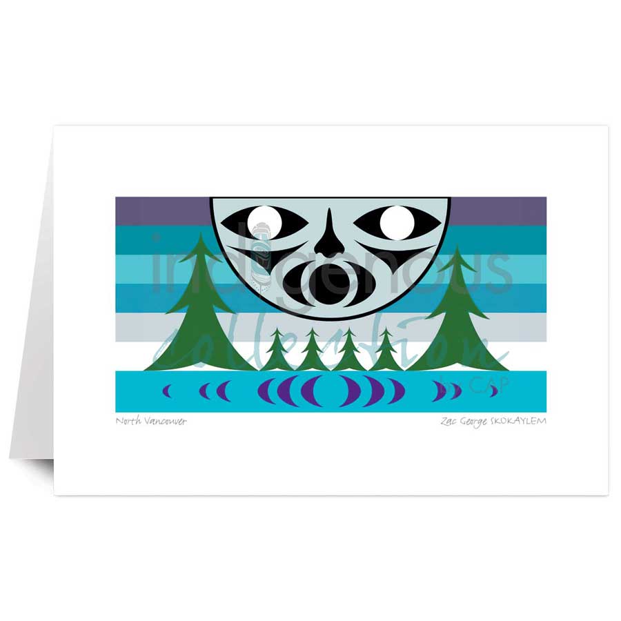 North Vancouver by artist Zac George SKOKAYLEM