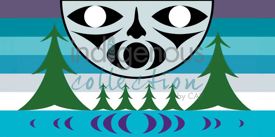 North Vancouver by artist Zac George SKOKAYLEM