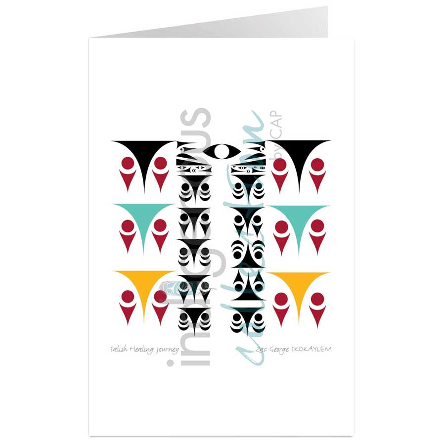 Salish Healing Journey by artist Zac George SKOKAYLEM