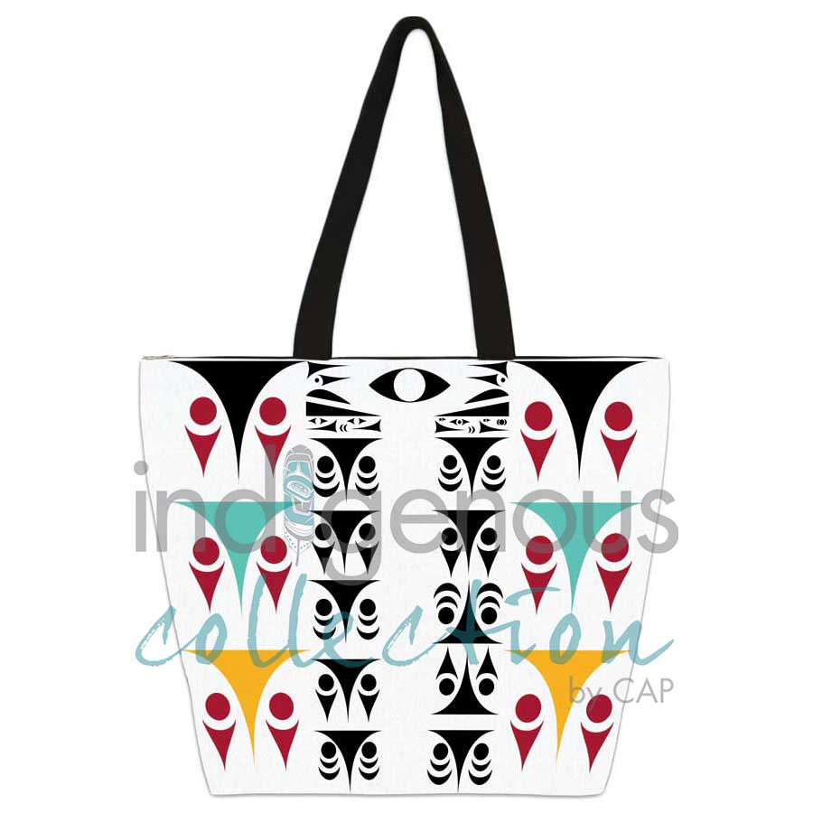 Salish Healing Journey Large Tote Bag