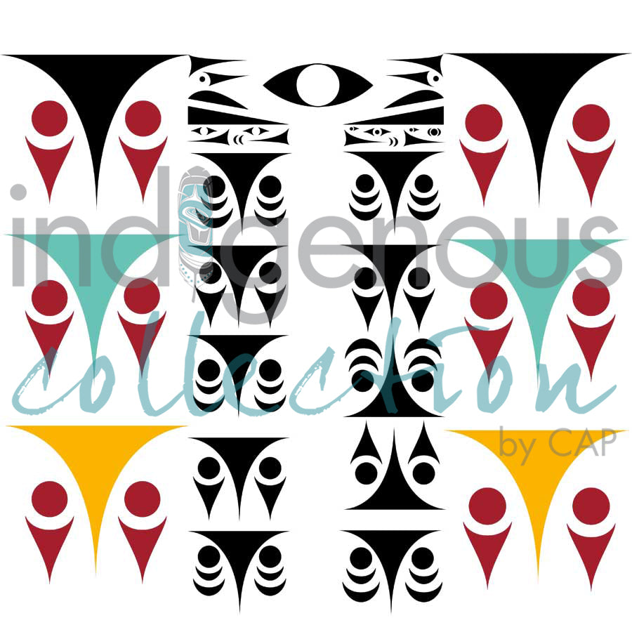 Salish Healing Journey by artist Zac George SKOKAYLEM