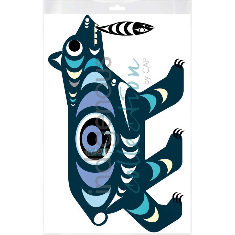 Spa ath" by artist Zac George SKOKAYLEM - Tsleil-Waututh Nation. Indigenous Collection