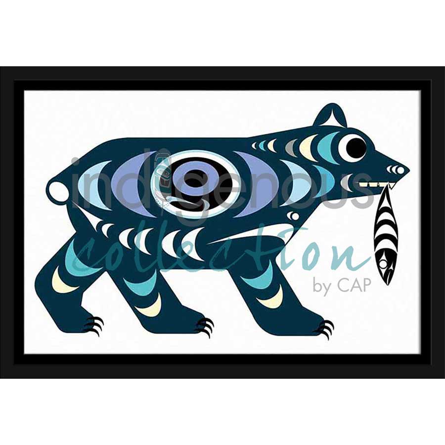 Spa ath" by artist Zac George SKOKAYLEM - Tsleil-Waututh Nation. Indigenous Collection