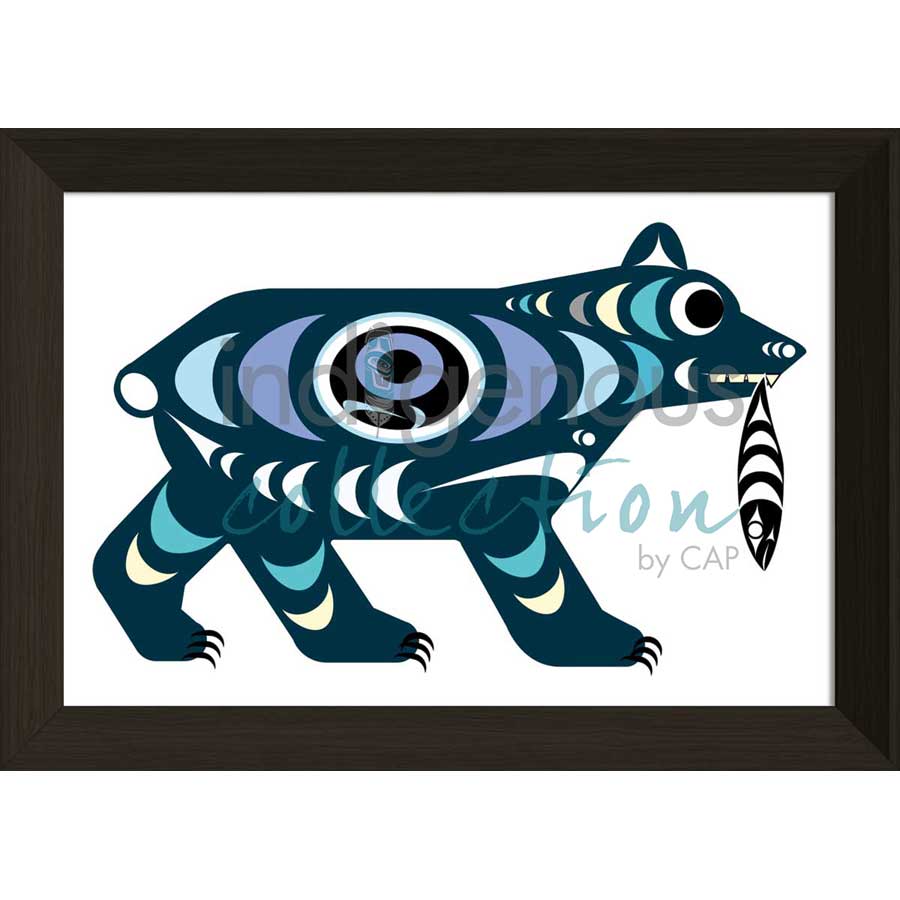 Spa ath" by artist Zac George SKOKAYLEM - Tsleil-Waututh Nation. Indigenous Collection