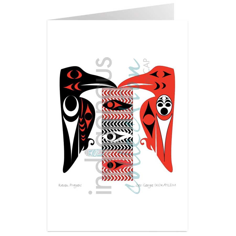 Raven Prayers by artist Zac George SKOKAYLEM