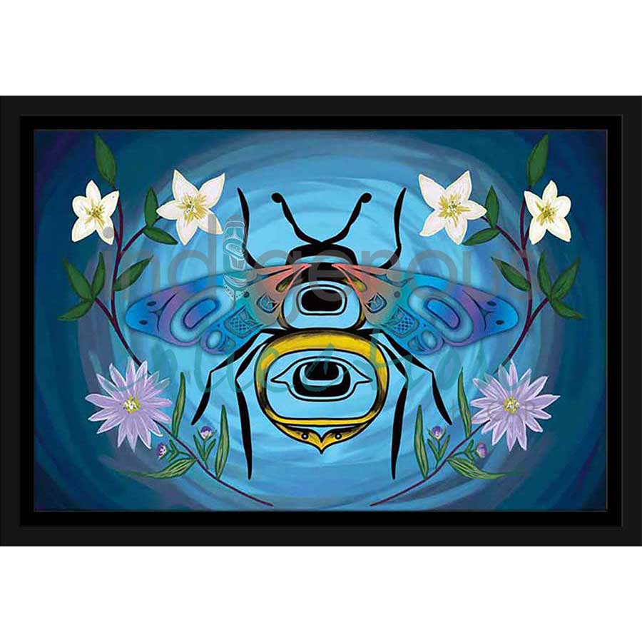 Ap (Bumblebee) by artist Carmen Redunante - Nisga'a. Indigenous Collection