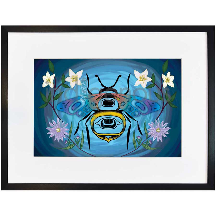 Ap (Bumblebee) by artist Carmen Redunante - Nisga'a. Indigenous Collection