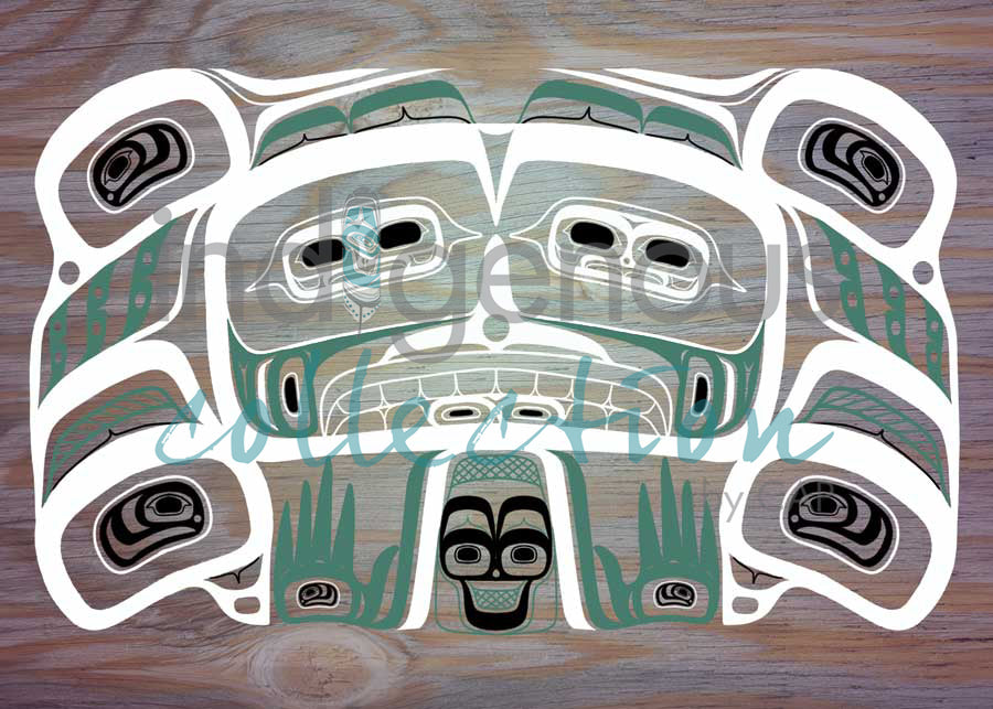 Bentwood Box by artist Carmen Paola Redunante