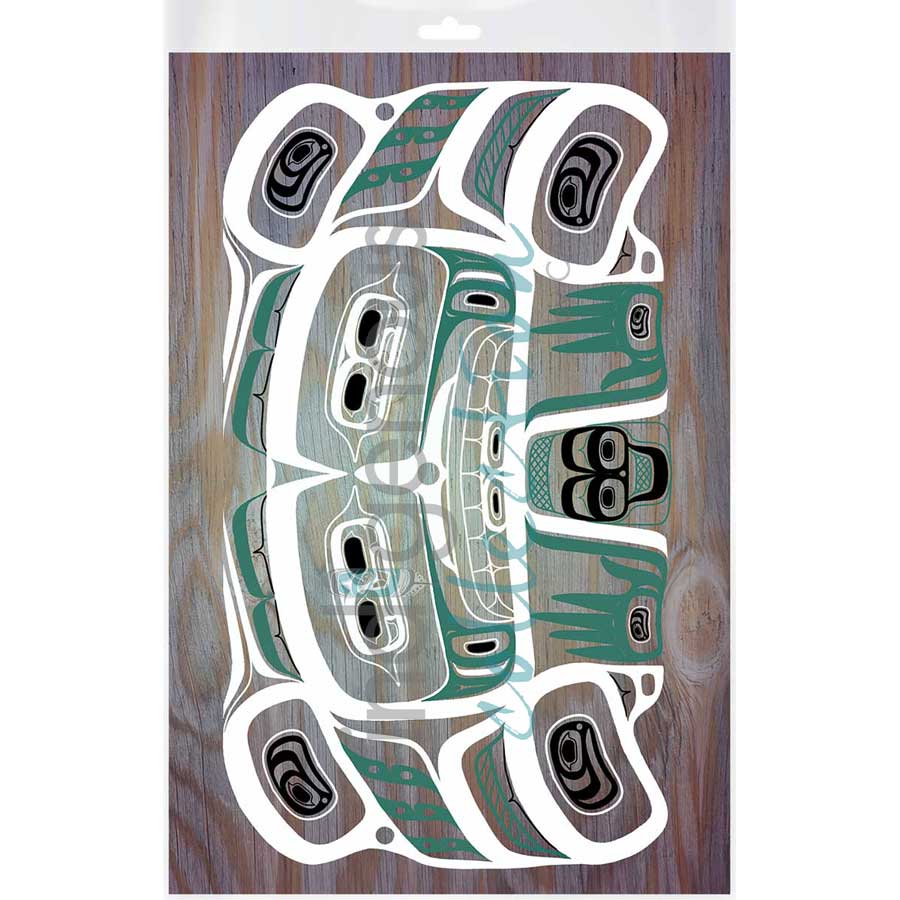 Bentwood Box by artist Carmen Redunante - Nisga'a. Indigenous Collection