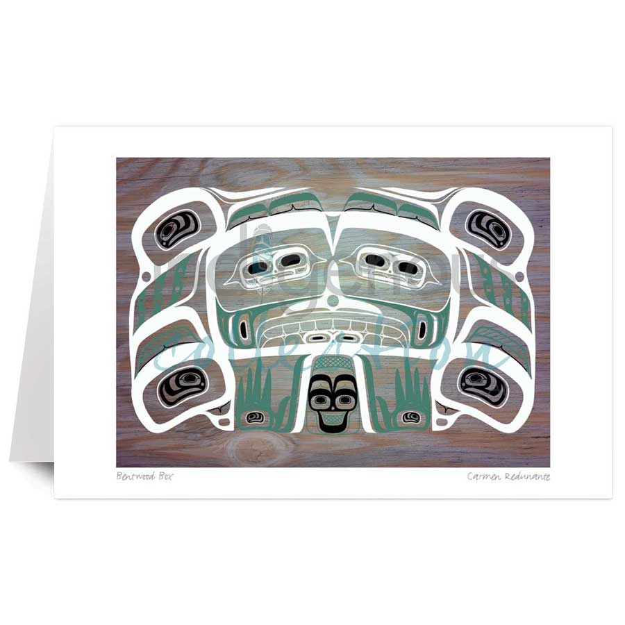 Bentwood Box by artist Carmen Redunante