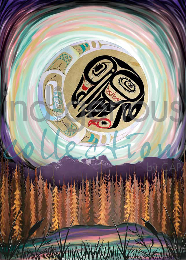 Raven Eclipse by artist Carmen Paola Redunante