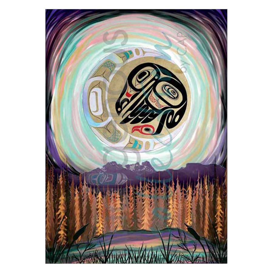 Raven Eclipse Canvas Prints