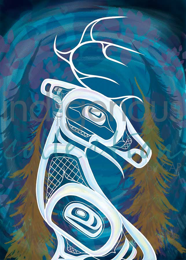 Wan (Deer) by artist Carmen Paola Redunante