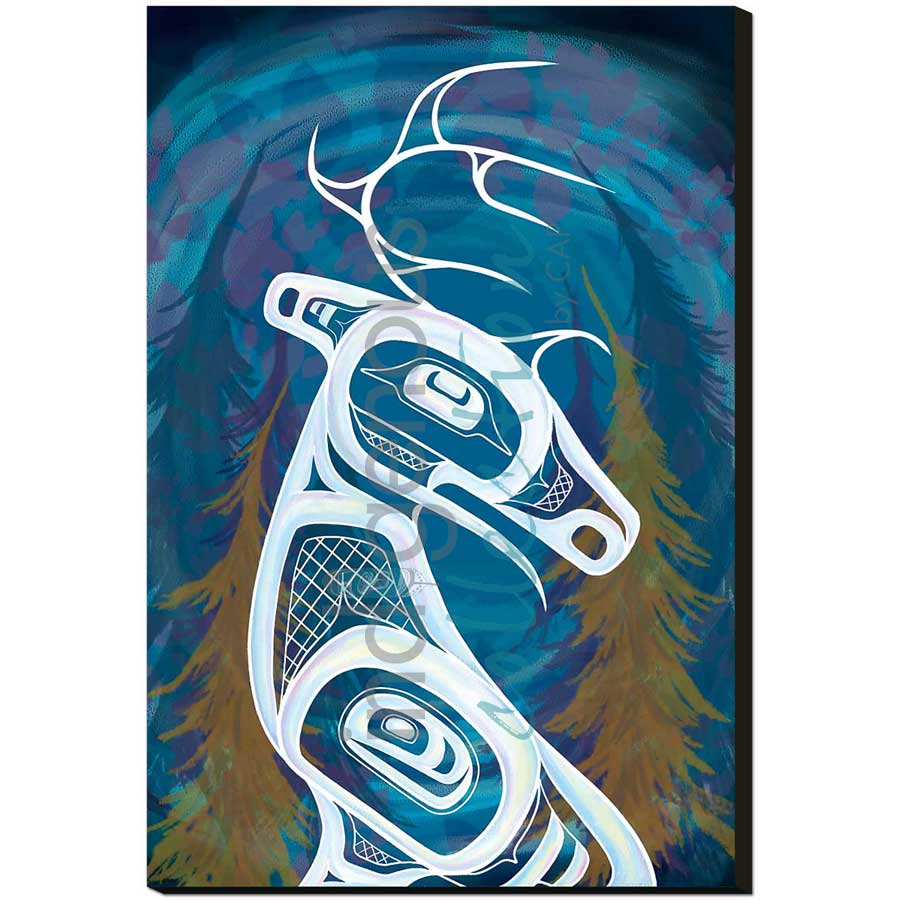 Wan (Deer) by artist Carmen Redunante - Nisga'a. Indigenous Collection