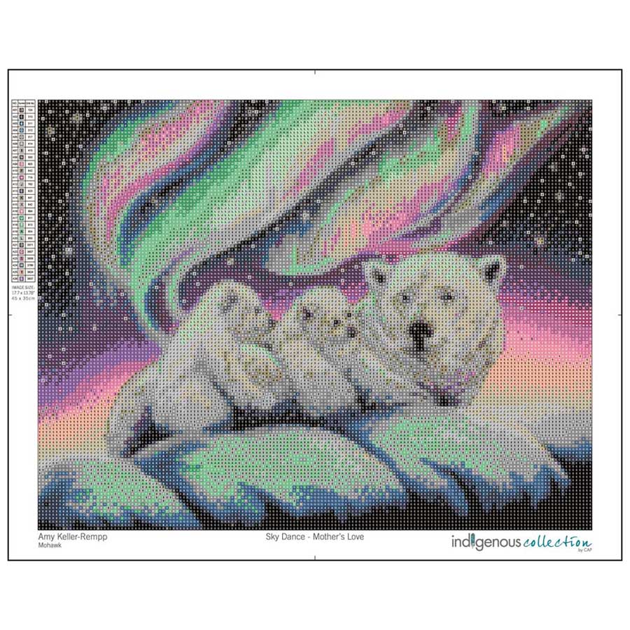 Sky Dance - Mother's Love Diamond Art Kit by artist Amy Keller-Rempp