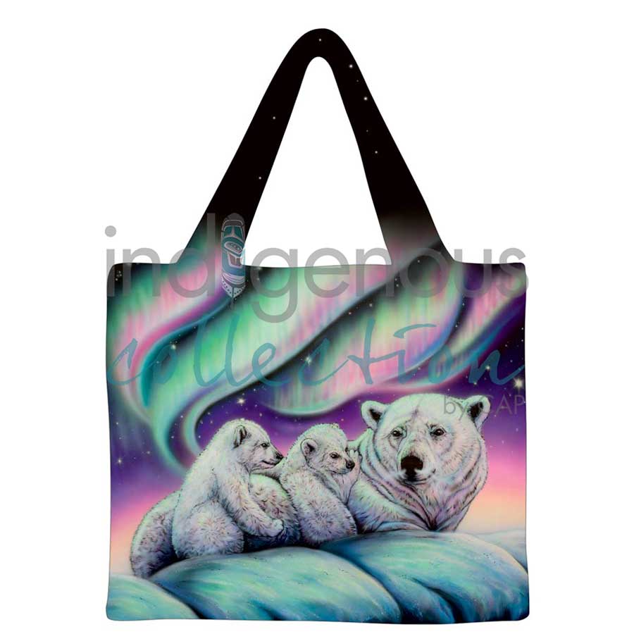 Sky Dance - Mother's Love Reusable Shopping Bag by artist Amy Keller-Rempp. Indigenous Collection.