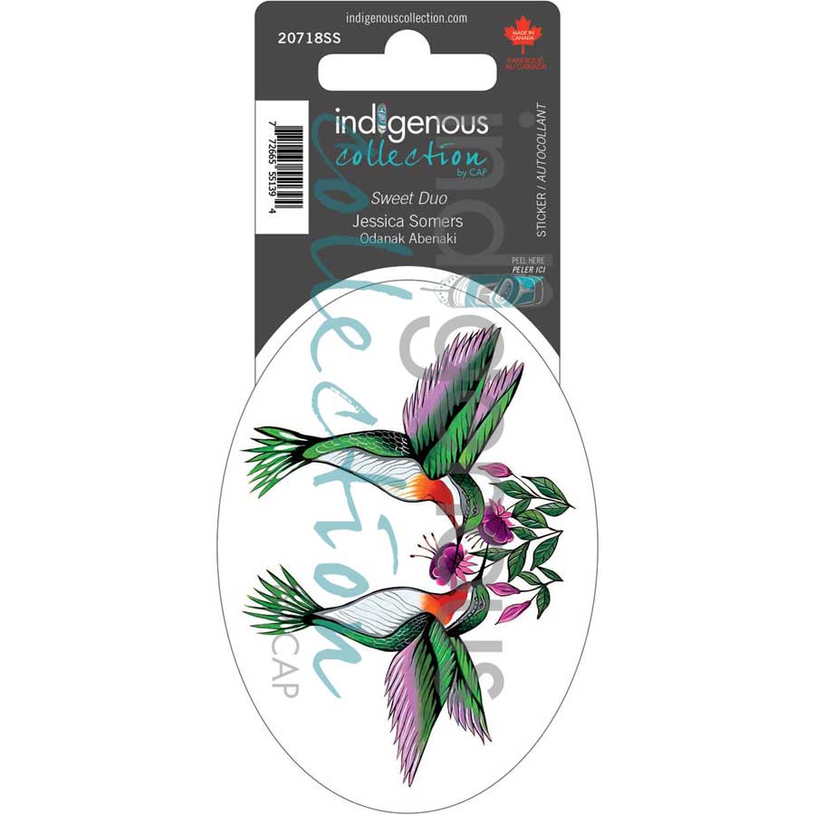 Sweet Duo Sticker by artist Jessica Somers