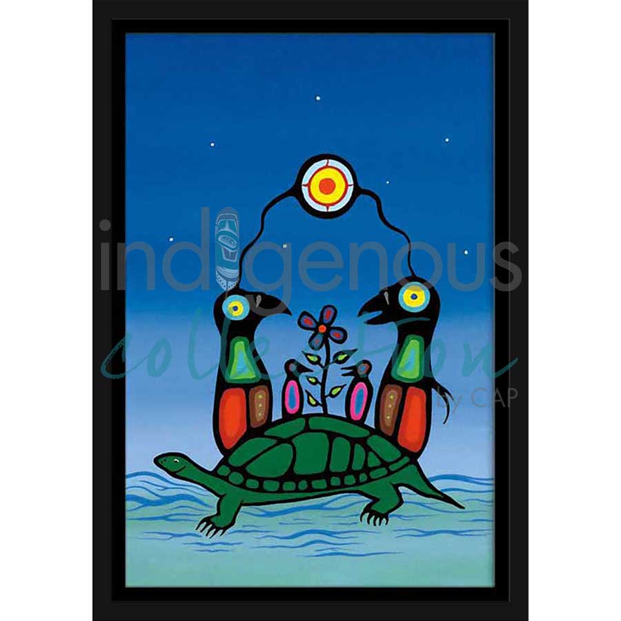 Baby Thunderbirds by artist Jeffrey Red George - Ojibway. Indigenous Collection