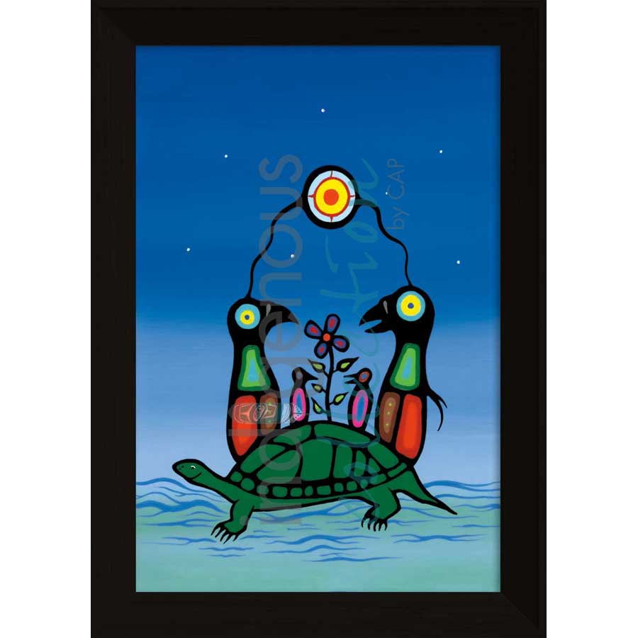 Baby Thunderbirds by artist Jeffrey Red George - Ojibway. Indigenous Collection