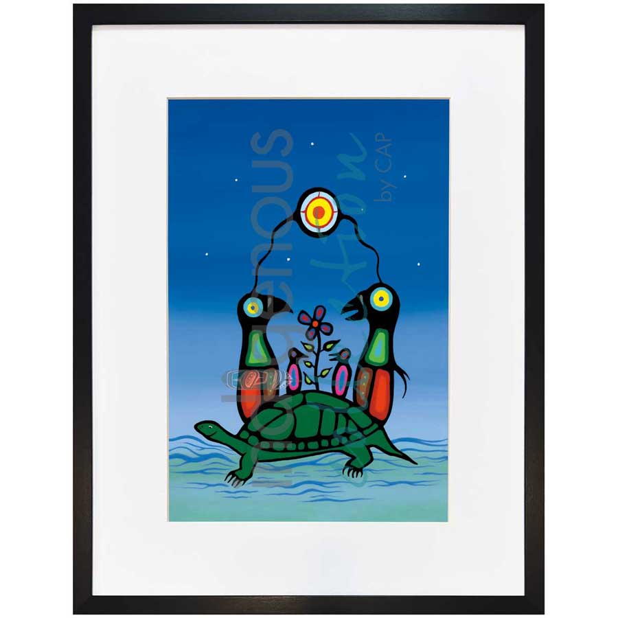 Baby Thunderbirds by artist Jeffrey Red George - Ojibway. Indigenous Collection